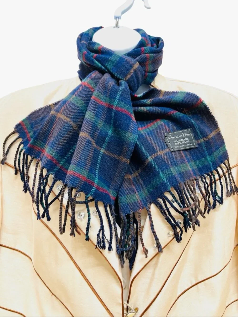 England Made Christian Dior Wool Scaf 60